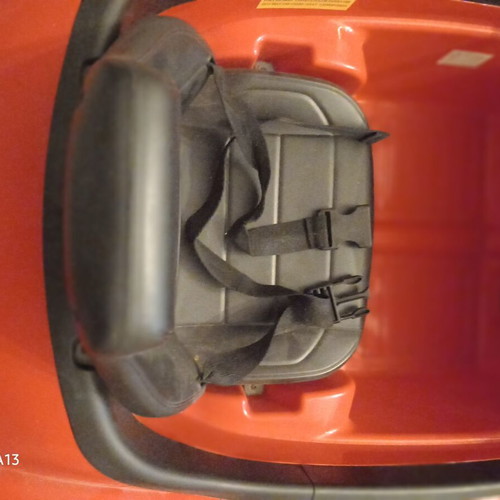 Mercedes electric kids car, red