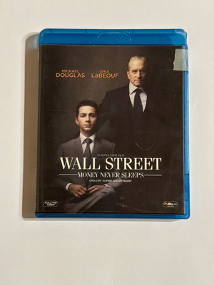 Wall Street Money Never Sleeps Blu-ray μεταχειρισμένο με ελληνικούς υπότιτλους