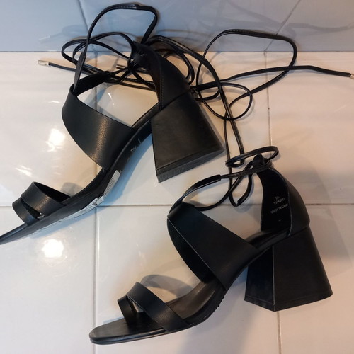 M&S Collection sandals used, size 39, black with laces