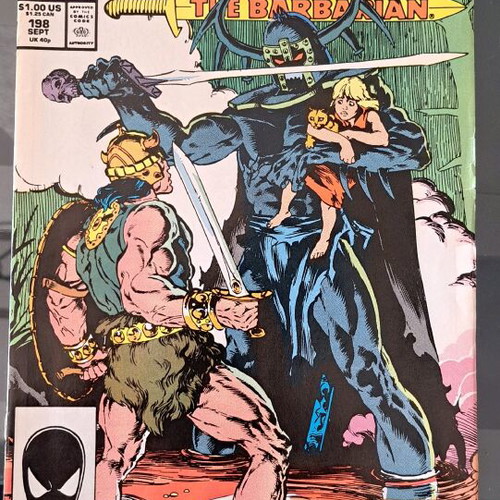 Conan the Barbarian #198 Marvel Comics used, in English