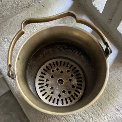 Vintage ice bucket used 17x13 (diameter)