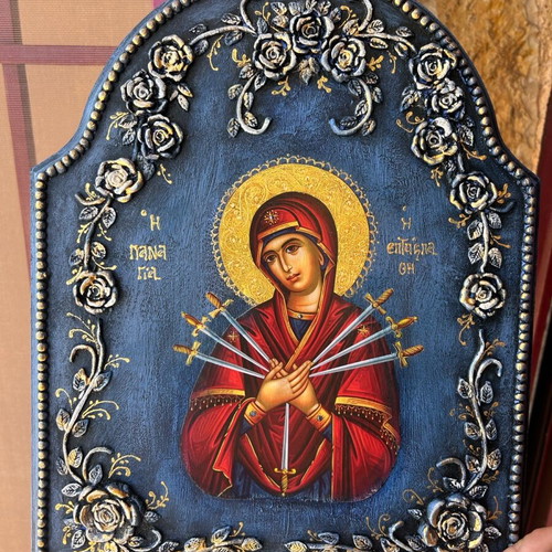 Handmade religious icons new