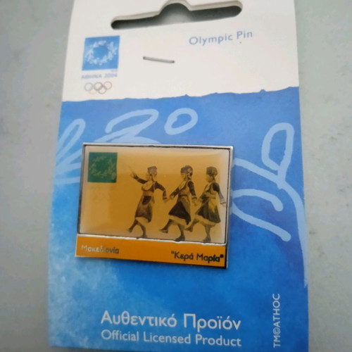Olympic Games 2004 Pin like new, Kera Maria