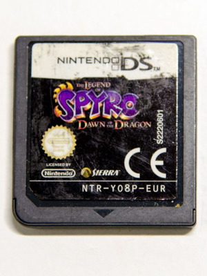 The Legend of Spyro: Dawn of the Dragon Nintendo DS cartridge used