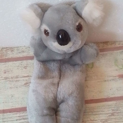 Plush school pencil case Koala like new