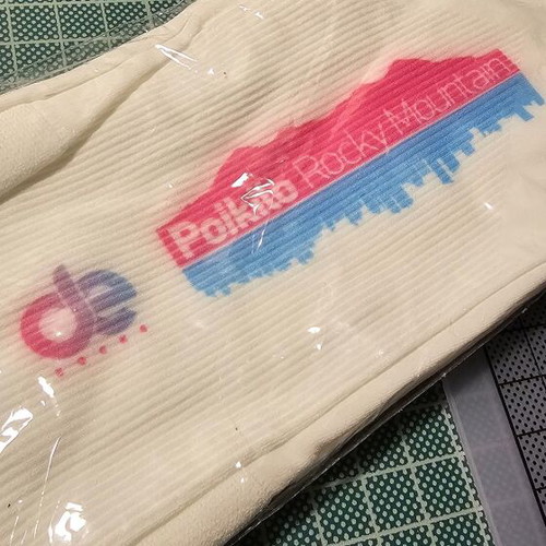 Running sleeves new, de socks brand Poikilo Rocky Mountain