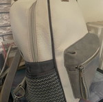 Doca backpack used, white and grey
