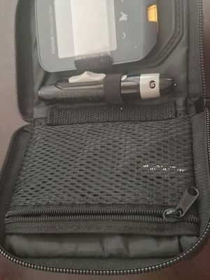 Blood sugar measuring device like new, gift lancets included