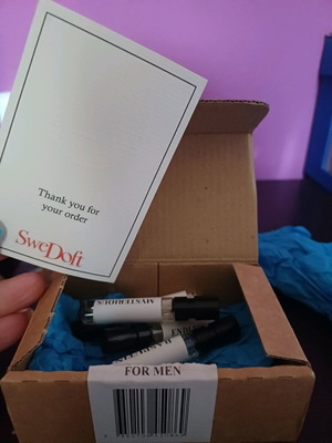 SweDoft for men σετ 5 μεταχειρισμένων δειγμάτων × 1.75ml