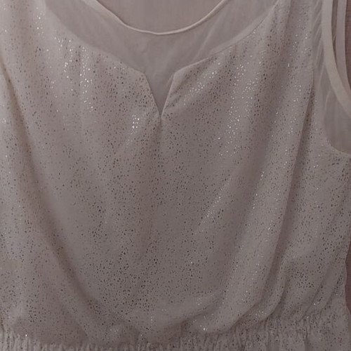Top shirt used size M-L white ice color