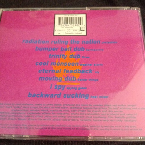 Massive Attack V Mad Professor No Protection CD like new, electronic