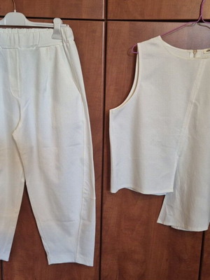 White set (top-pants) one size