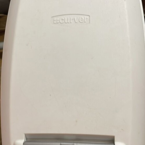 Plastic trash bin new with dog prints