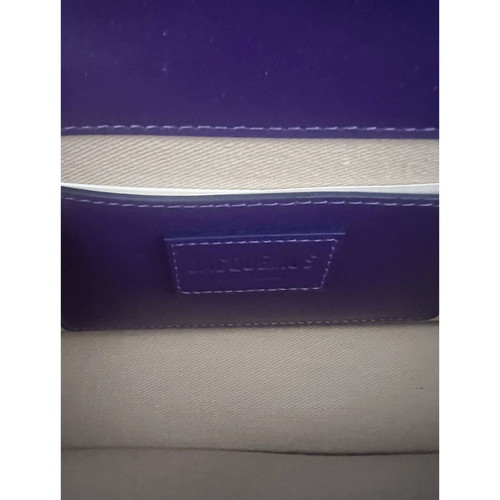 Jacquemus Bambinou shoulder bag new, purple shearling