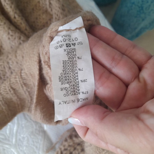 Wool Jacket used, brown, size XL
