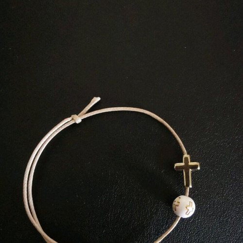 Baptism Martyrika 137 Pieces Handmade Earth Tone with Cross Charms