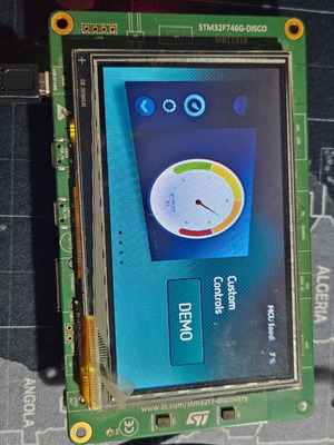 STM32F746G-DISCO evaluation board like new