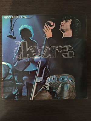 Doors Absolutely Live LP 2 records like new, rock