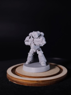 Unpainted Resin Sci-Fi Marine Miniature καινούργιο