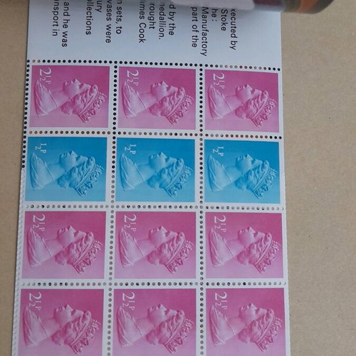 UK Booklet Stamps The Story of Wedgwood new