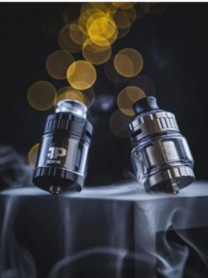 QP Design JuggerKnot MR Mini Remastered RTA 3.5ml black like new