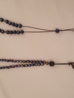 Worry beads used with matakia