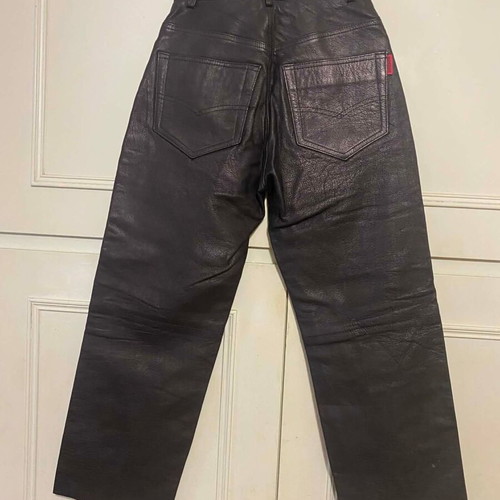Brando leather women's pants new, size 26, black