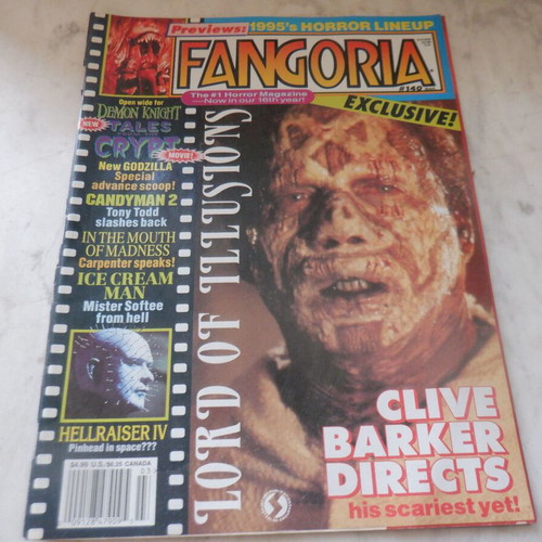Fangoria horror magazine like new, multiple issues available