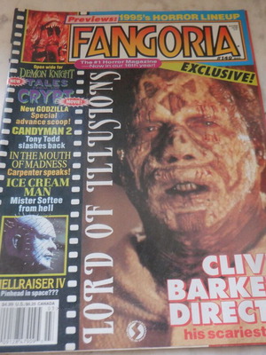 Fangoria horror magazine like new, multiple issues available
