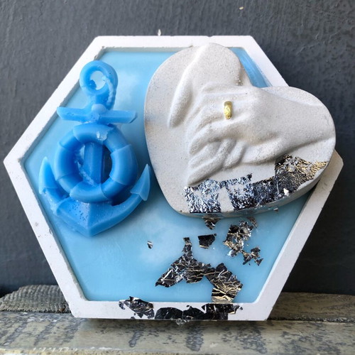 Handmade wedding and baptism bomboniere new, decorative keepsake