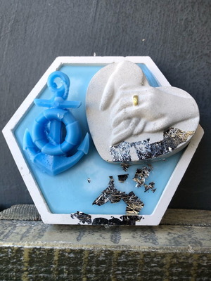 Handmade wedding and baptism bomboniere new, decorative keepsake