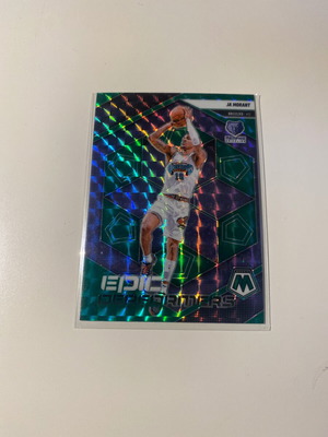 Ja Morant Epic Performance Green Mosaic Card in Good Condition