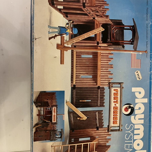 Lyra Playmobil System 3420 Fort Union collectible set like new