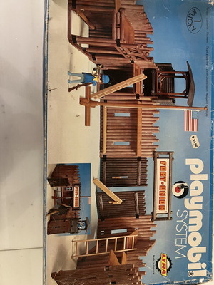 Συλλεκτικό σετ Lyra Playmobil System 3420 Fort Union σαν καινούργιο