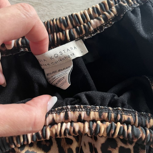 Vassia Kostara bikini new, brown, size M