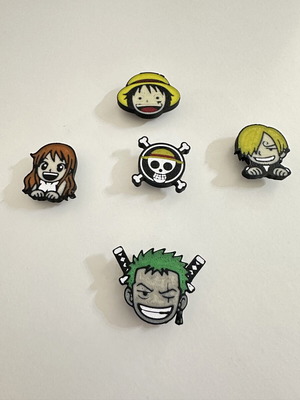 Charms για crocs One Piece σετ των 5