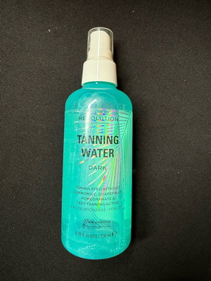 Tanning Water Dark like new
