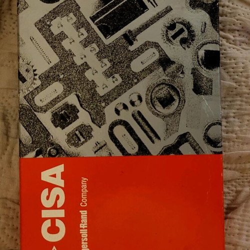 Cisa mortise security lock 2 turns with 3 keys new