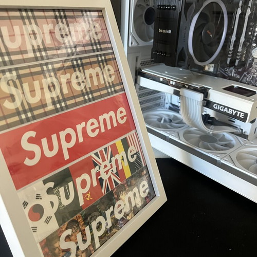 Supreme sticker set