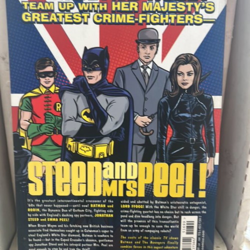 Batman ’66 Meets Steed and Mrs Peel New Comic Book