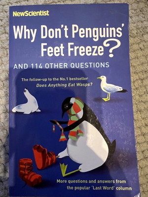 New Scientist Why Don't Penguins' Feet Freeze; άριστη κατάσταση