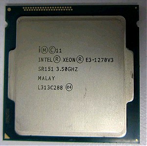 Intel Xeon e3 1270 v3 1150 socket