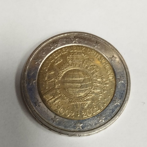 Two euro coin like new, foreign