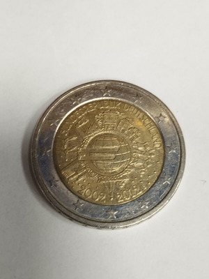 Two euro coin like new, foreign