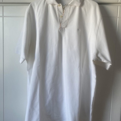 Burberry XXL men's polo shirt used, white