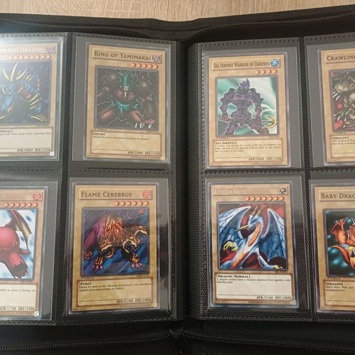 card binder yugioh Yu-Gi Oh! 1/2 like new with 68… Even No Rings To Mess Up Cards Yugiohs Binder - Etsy