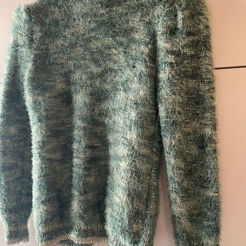 Cardigan like new, green, sizes S and M