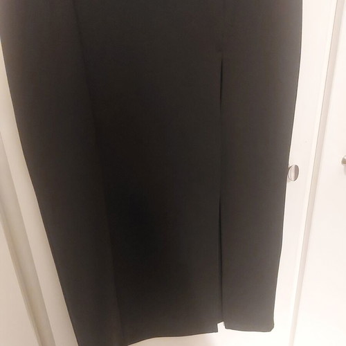 Pink Woman pencil skirt black, new, size M