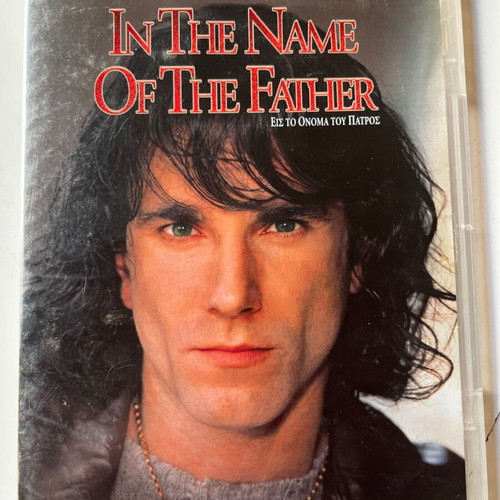In the Name of the Father DVD used, biography drama with subtitles