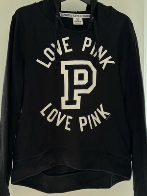 Hoodie Victoria's Secret PINK μεταχειρισμένο, μαύρο, μέγεθος S